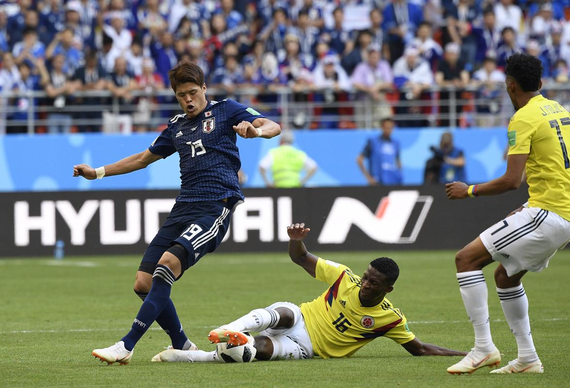 哥伦比亚vs日本