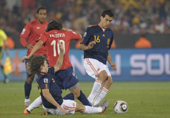 西班牙vs智利2010